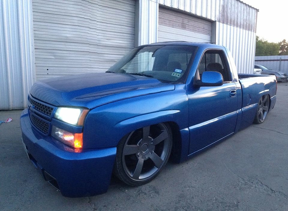 SINGLE CAB SILVERADO/GMC SS CLADDINGS 12 PART KIT – CRESSPO